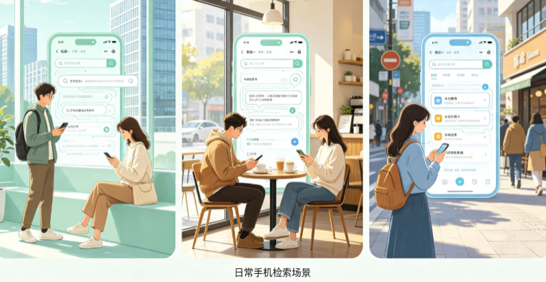 澄海区普通人日常手机使用场景拆解：GEO 与 AI 优化如何改变信息检索体验